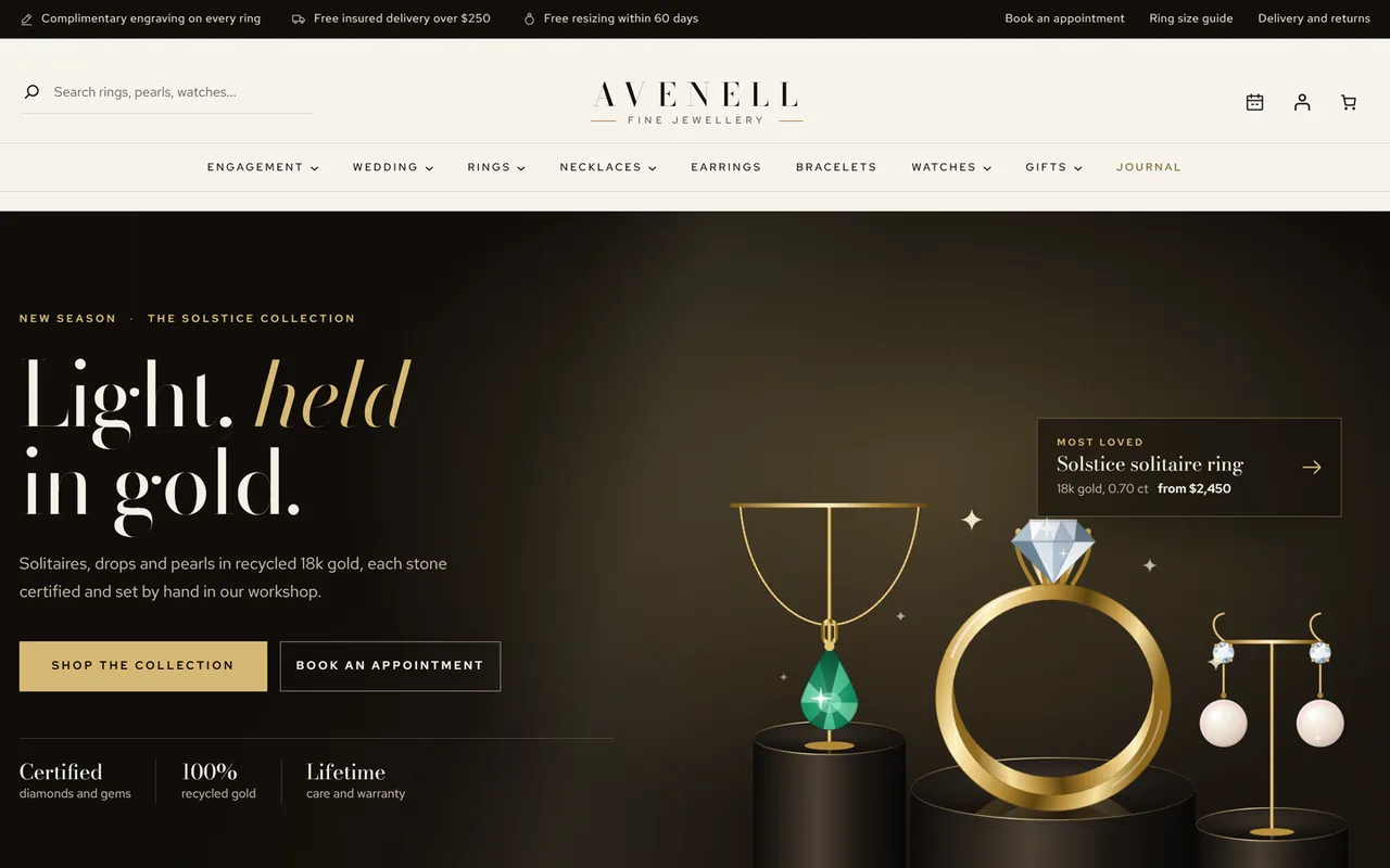 Home page