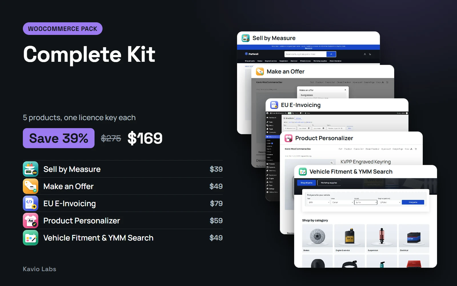 Complete Kit: 5 products, save 39%