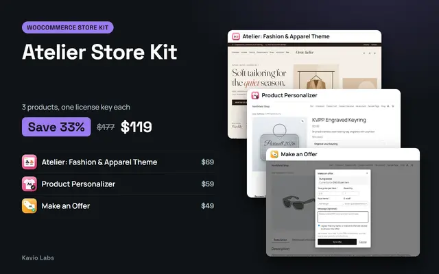 Atelier Store Kit