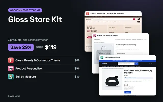 Gloss Store Kit