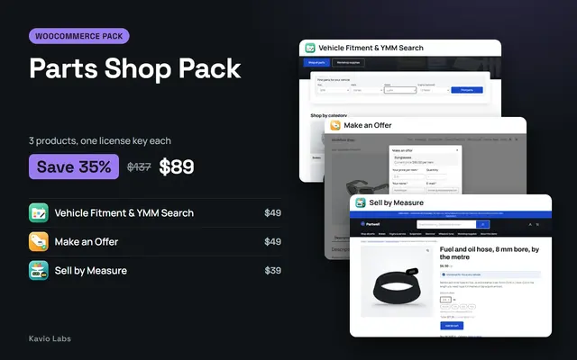 Parts Shop Pack